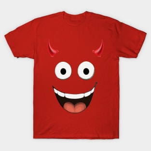 Look Im A Devil! No A Demon! No An Ogre! Funny Red T-Shirt
